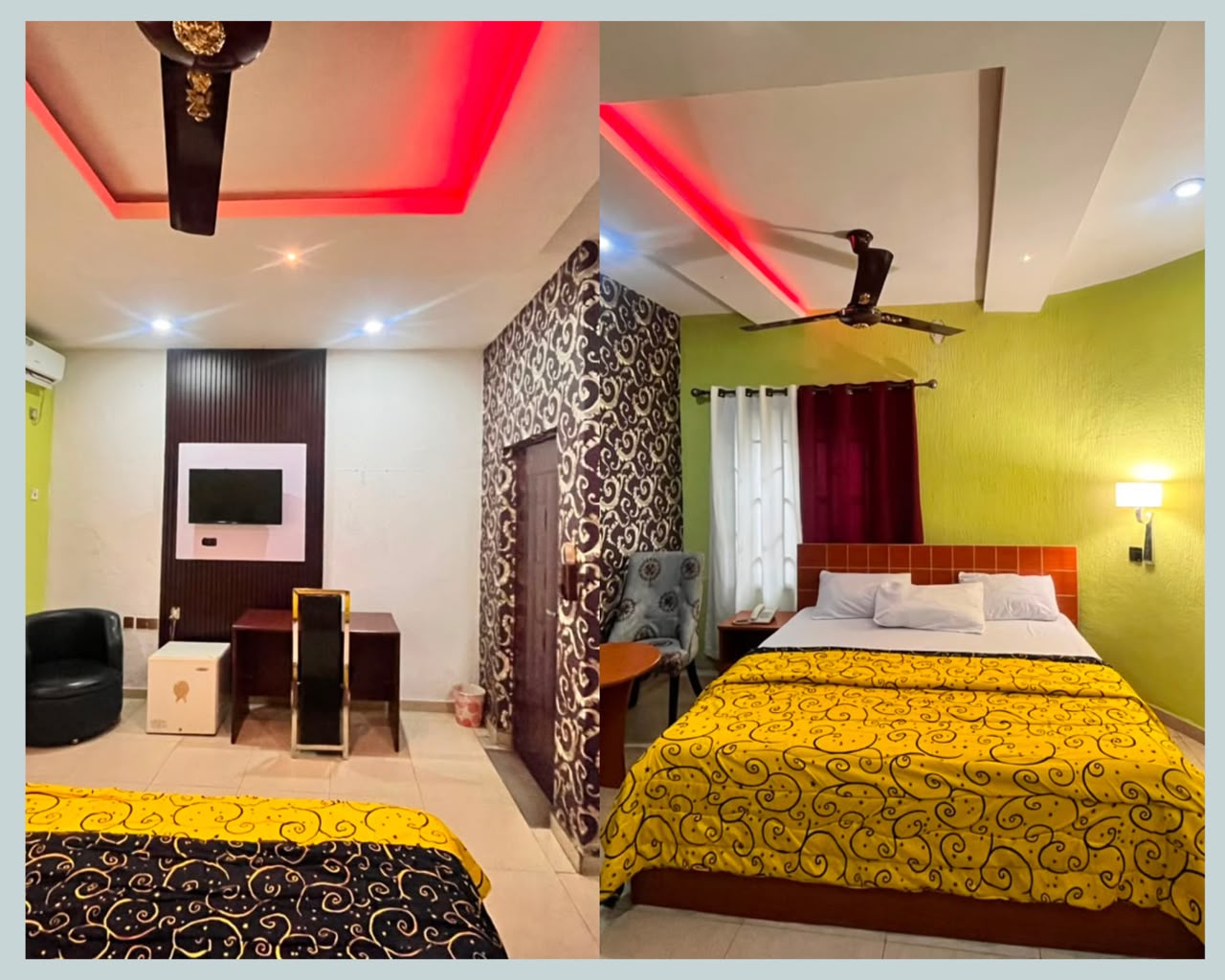 Clean guest room interior at PIKKMASTER BMV SUITE Uyo